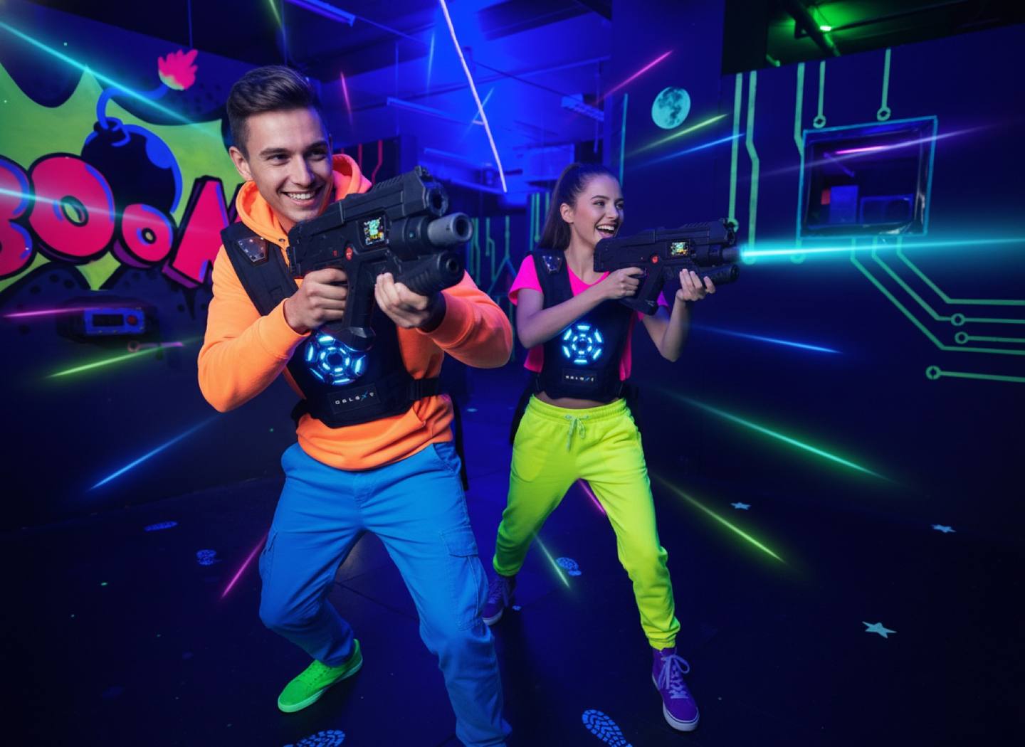 Laser Tag Arena - Laser tag in Botanica (photo 1)