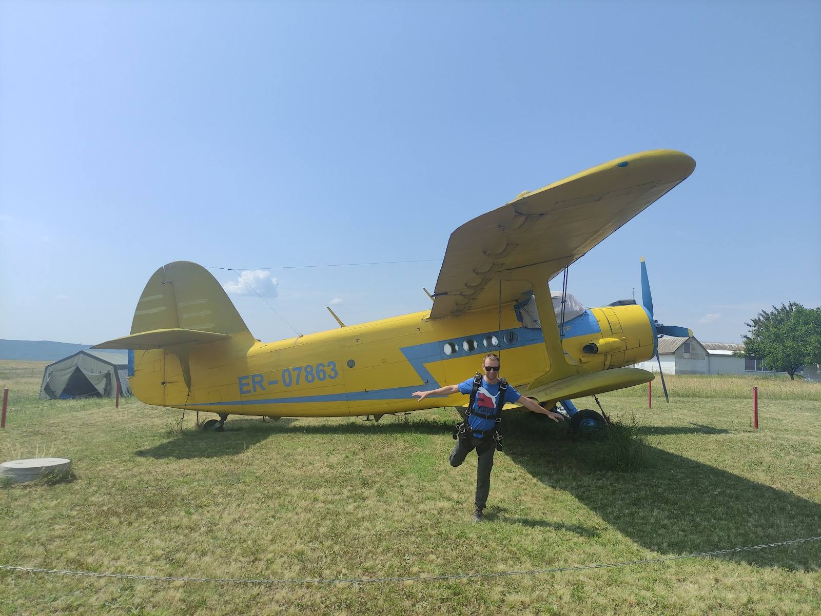 Federația de Parașutism a Republicii Moldova - Parapantă în Văduleni (foto 2)